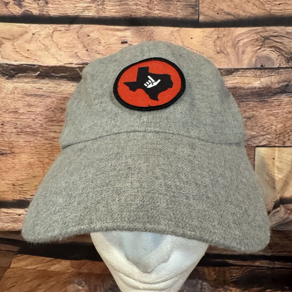 Texas Tech Red Raiders Guns Up Hat Cap Gray Cotton Adjustable Strapback NCAA